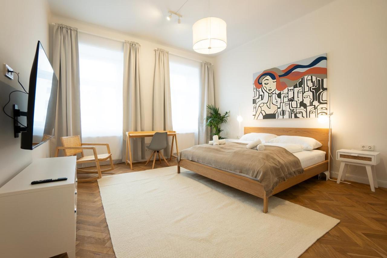 Chic 94M2 Apartment With A King-Size Bed Wiedeń Zewnętrze zdjęcie