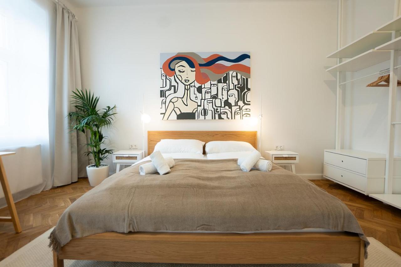 Chic 94M2 Apartment With A King-Size Bed Wiedeń Zewnętrze zdjęcie